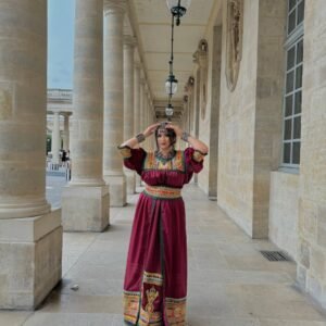 Robe bordeaux